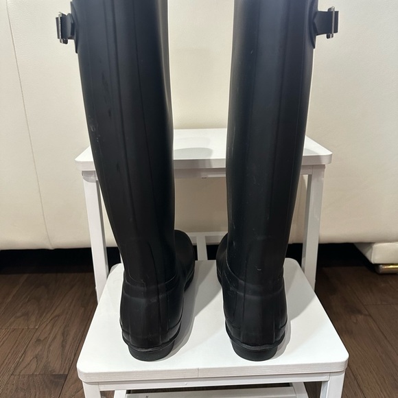 Hunter Original Rain Boot Black 9 👢👢❤️❤️ - Picture 8 of 10